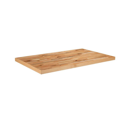 30" x 48" Rectangle Butcher Block Style Table Top