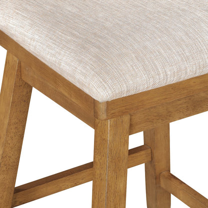 24in Brookline Swivel Barstool Oak