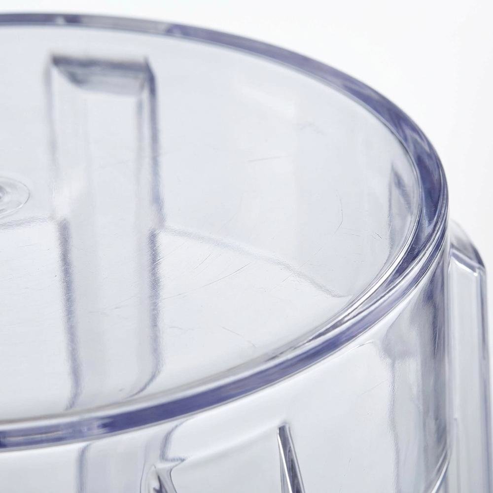 Acrylic Backless Counter Stool, Clear Color