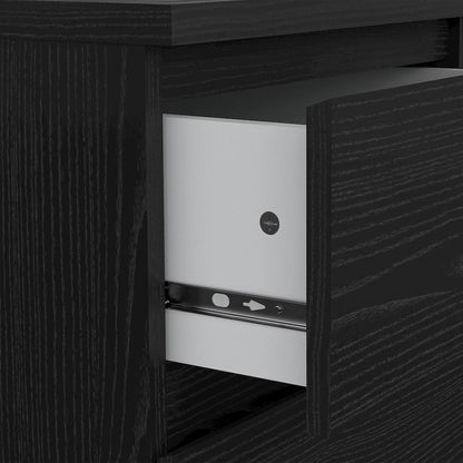 Scottsdale 3-Piece Bedroom Set, Black Woodgrain
