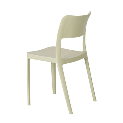 Lagoon La Vie Stackable Armless Chair Set of 2