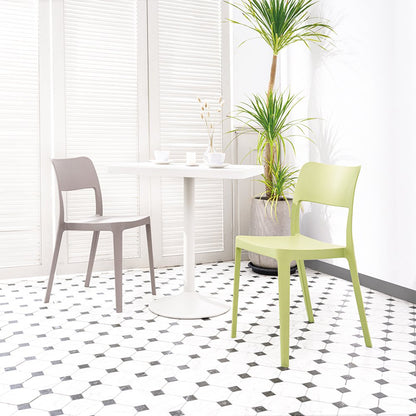 Lagoon La Vie Stackable Armless Chair Set of 2