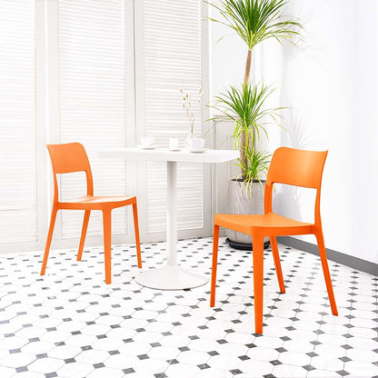 Lagoon La Vie Stackable Armless Chair Set of 2