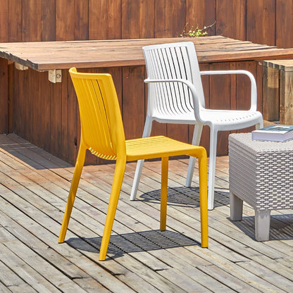 Lagoon Milos Stackable Side Chair Set of 2