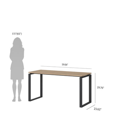 Sign 3-Piece Home Office Set with Desk, Bookcase and Mobile Storage
