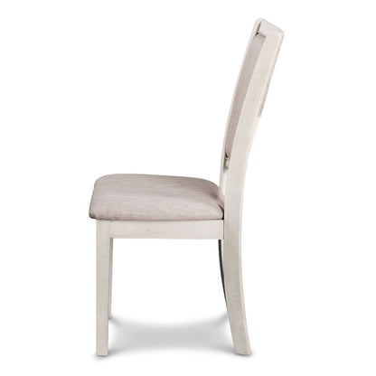 Amy Wood Dining Chair in Bisque (Set of 4)
