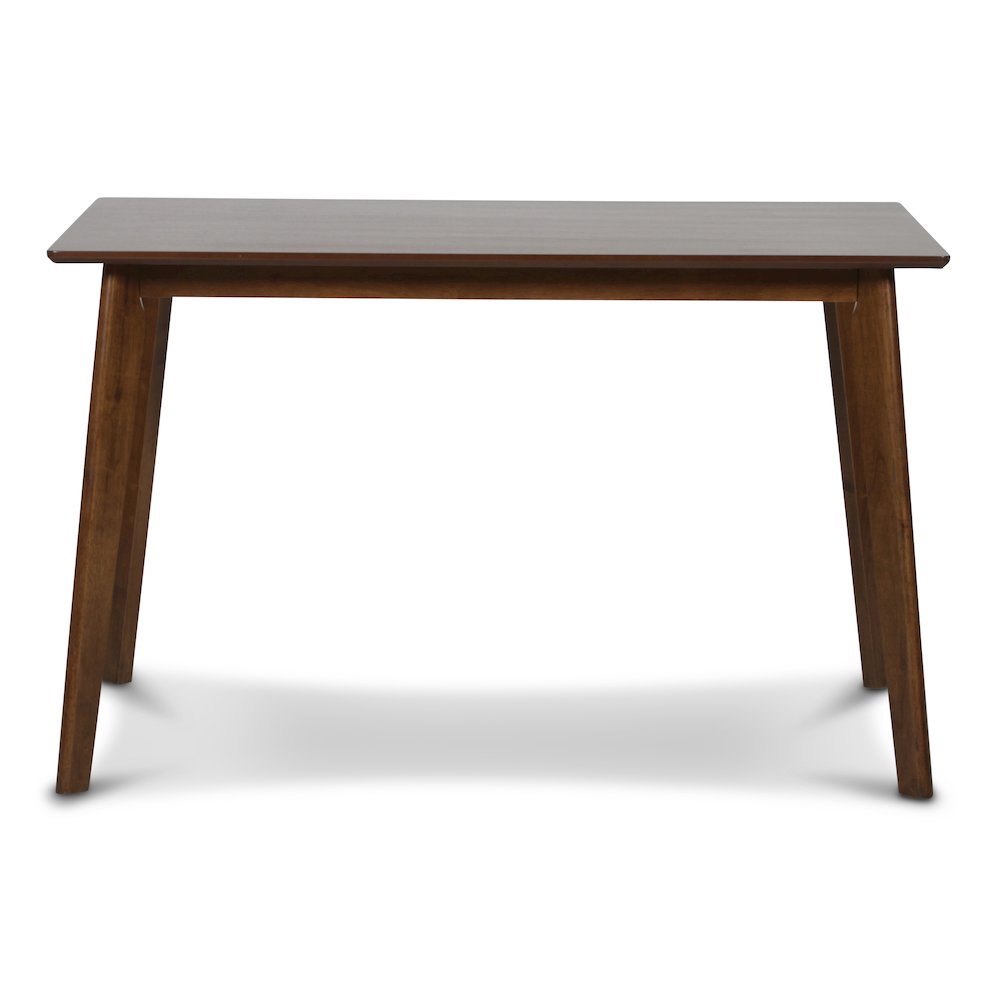 Furniture Morocco 5-Piece Wood Dining Set in Dark Gray