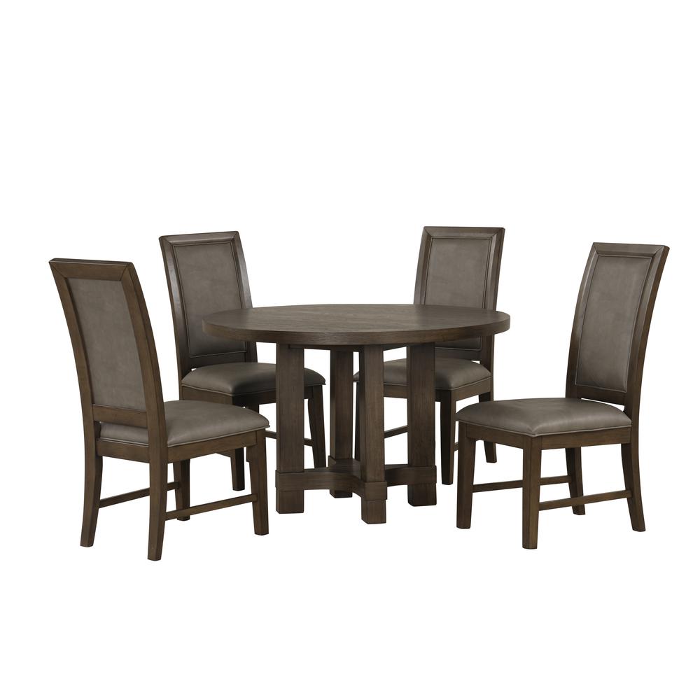 Cityscape Dining Chair-Walnut (Set of 2)