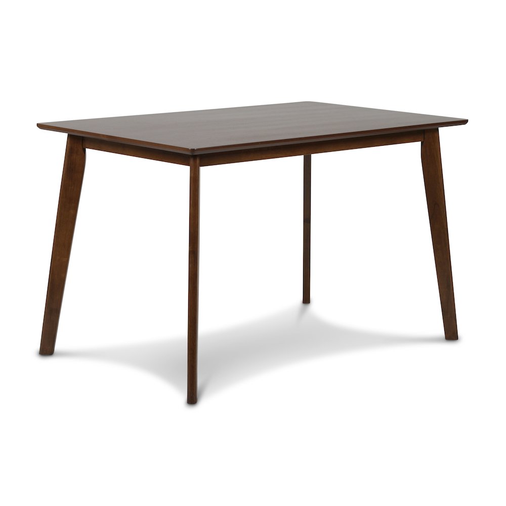 Furniture Morocco 5-Piece Wood Dining Set in Dark Gray