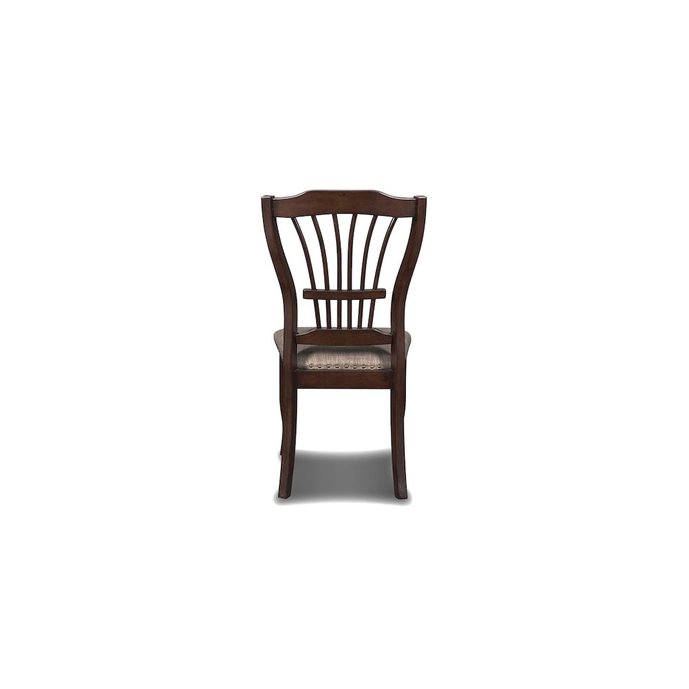 Furniture Bixby Solid Wood Dining Chairs in Espresso (Set of 2)