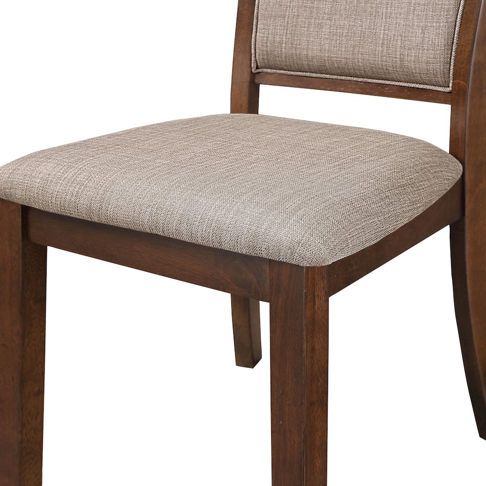 Amy Wood Dining Chair in Cherry (Set of 6)