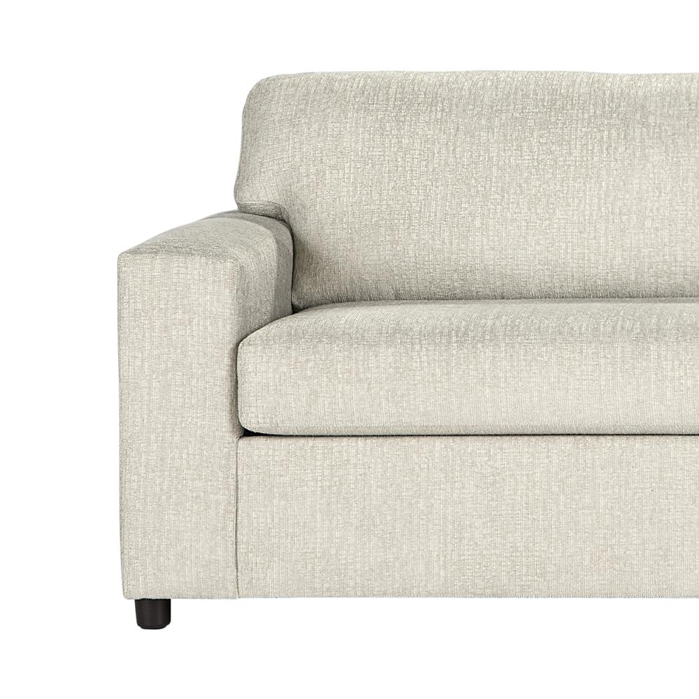 Kylo Natural Polyester Fabric Oversized Chair and a Half