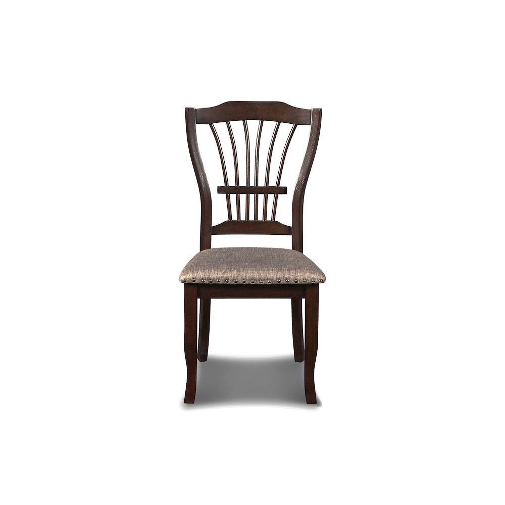 Bixby Wood Dining Chair in Espresso Brown (Set of 6)