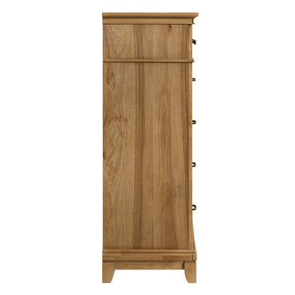Sunstone 4-Pc Wood King Bedroom Set with Chest in Honey