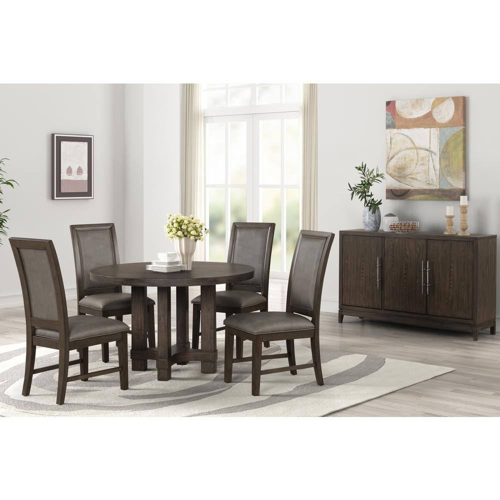 Cityscape Dining Chair-Walnut (Set of 2)