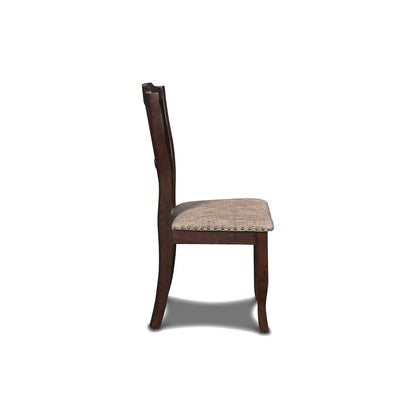 Bixby Wood Dining Chair in Espresso Brown (Set of 6)