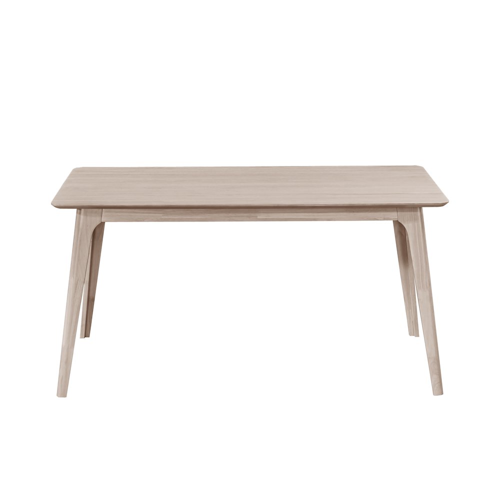Oscar 5-piece Wood Dining Set, White Ash