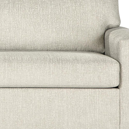 Kylo Natural Polyester Fabric Oversized Chair and a Half
