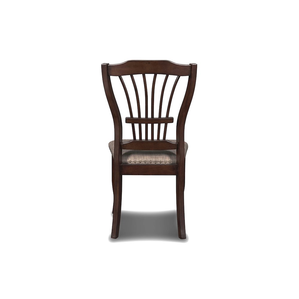 Bixby Wood Dining Chair in Espresso Brown (Set of 6)