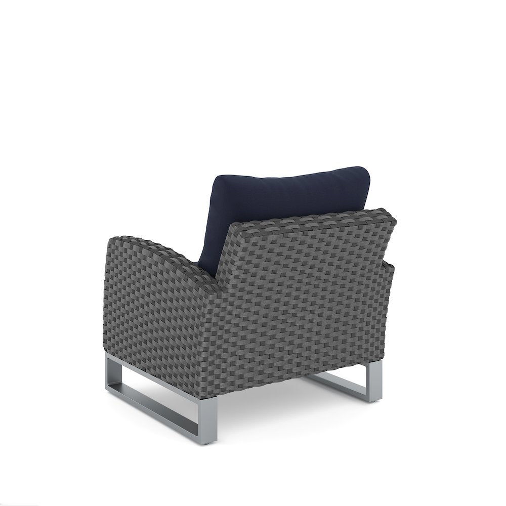 Fiji 4 Pc Set-Sofa, 2 Chairs, Coffee Table-Blue