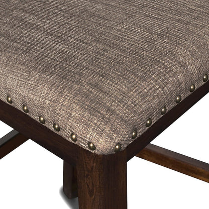 Bixby Wood Counter Chair in Espresso Brown (Set of 6)