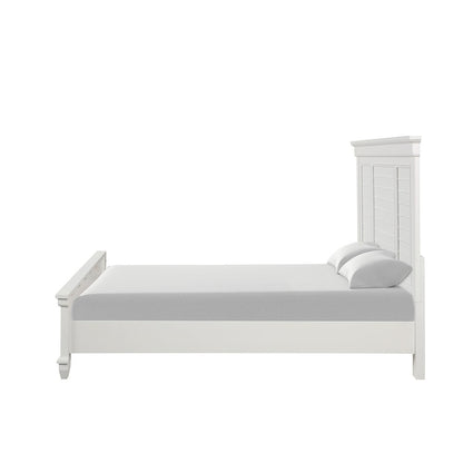 Jamestown Wood California King Storage Bed, White