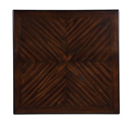 Furniture Gia 5-Piece Transitional Wood Counter Set in Cherry