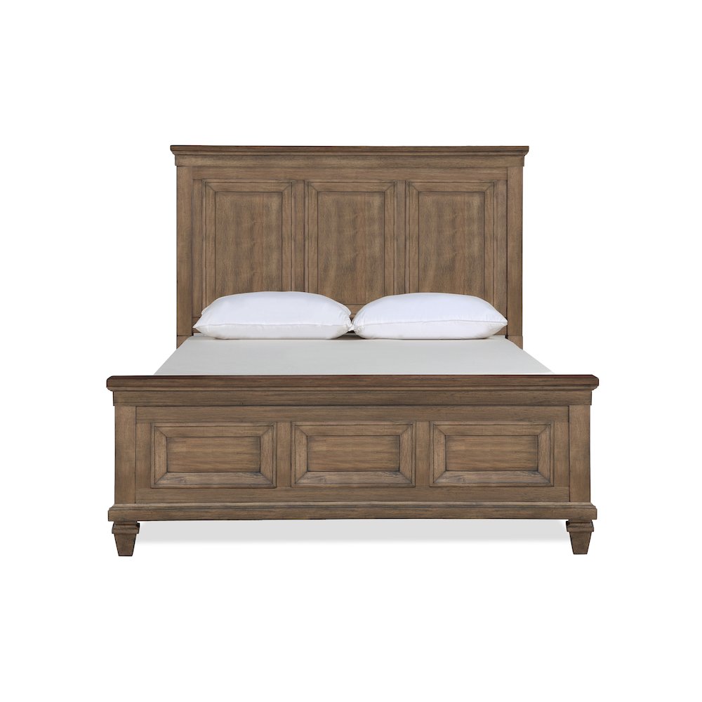 Mariana 4-Piece Wood Queen Bedroom Set, Nightstand, Mocha
