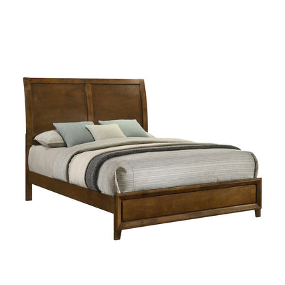 Ballard 4-Piece Wood Queen Bedroom Set in Walnut