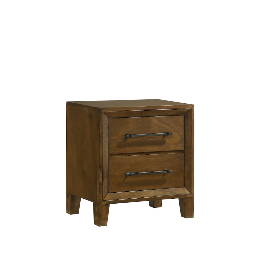 Ballard 5-Piece Wood King Bedroom Set in Walnut