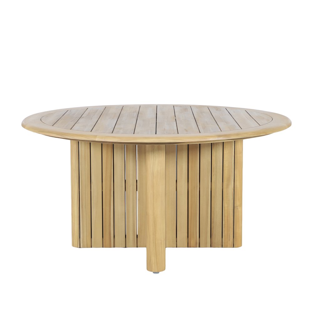Sedona 7-Piece Wood Outdoor Dining Set in Natural