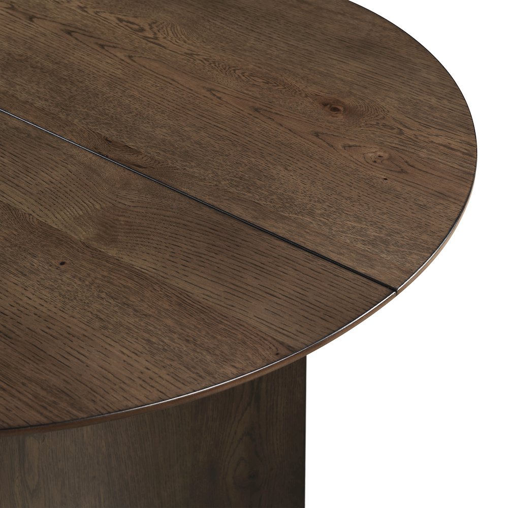 Kody 5-Piece Wood Oval Dining Table Set in Walnut/Green