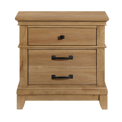 Sunstone 5-Pc Wood King Bedroom Set with Chest in Honey