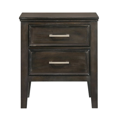Andover 3-Pc Wood Bedroom Set with Dresser in Nutmeg