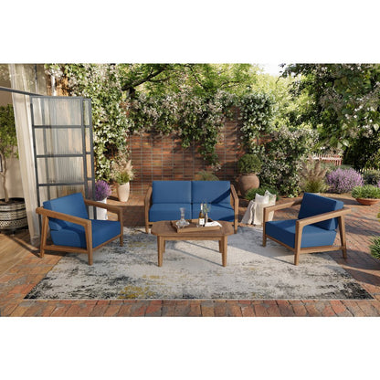 Bali Loveseat-Dark Blue