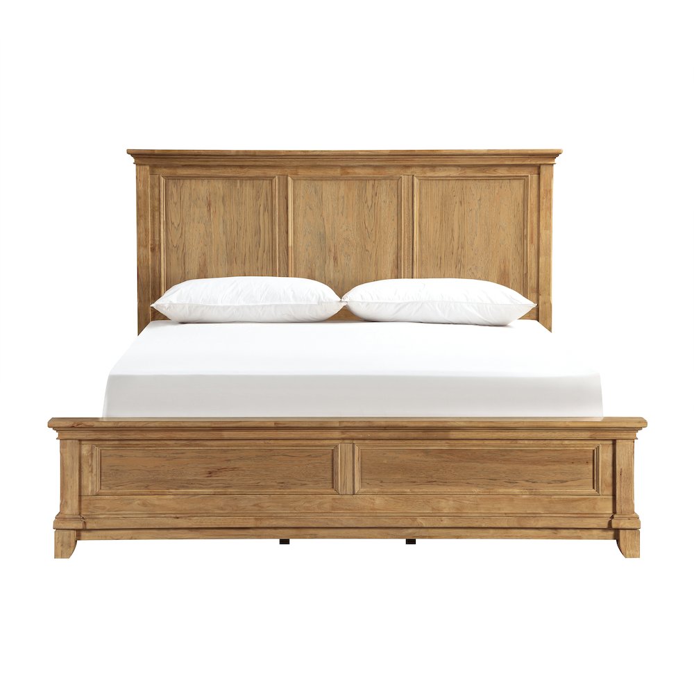 Sunstone 4-Pc Wood King Bedroom Set with Chest in Honey