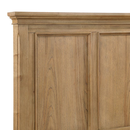 Sunstone Wood Full Size Panel Bed in Natural