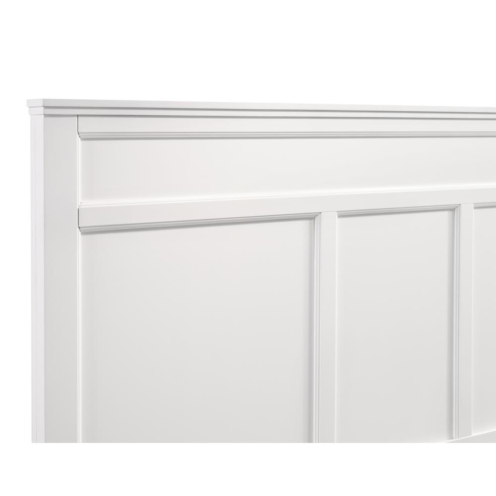 Furniture Andover Contemporary Solid Wood 5/0 Q Bed in White