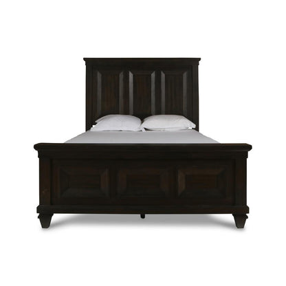 Furniture Sevilla 6-Piece Wood King Bedroom Set in Walnut