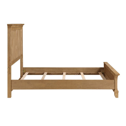 Sunstone 5-Pc Wood Queen Bedroom Set with Chest in Honey
