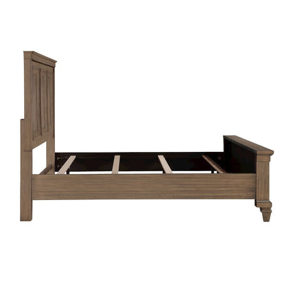 Mariana 5-Piece Wood King Bedroom Set, Chest, Mocha