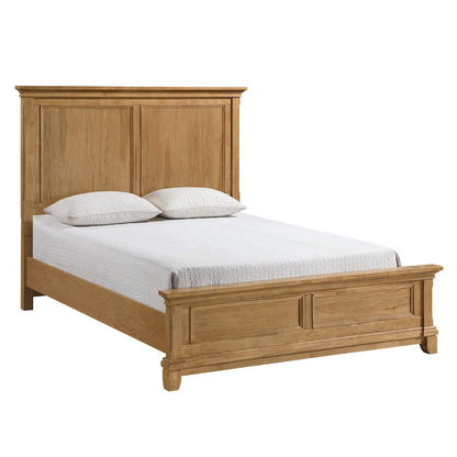 Sunstone 5-Pc Wood Queen Bedroom Set with Chest in Honey