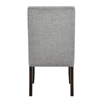 Faust 5-Piece Wood Adjustable Dining Table Set in Gray