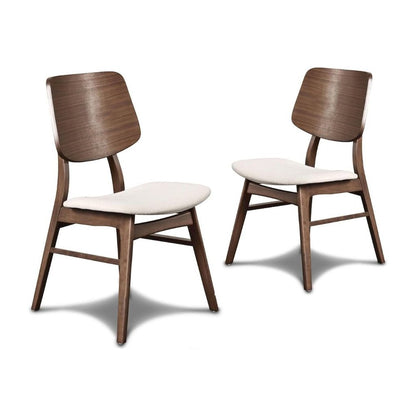 Brown Wood Rectangle 5 Piece Dining Table Set with 4 Chairs