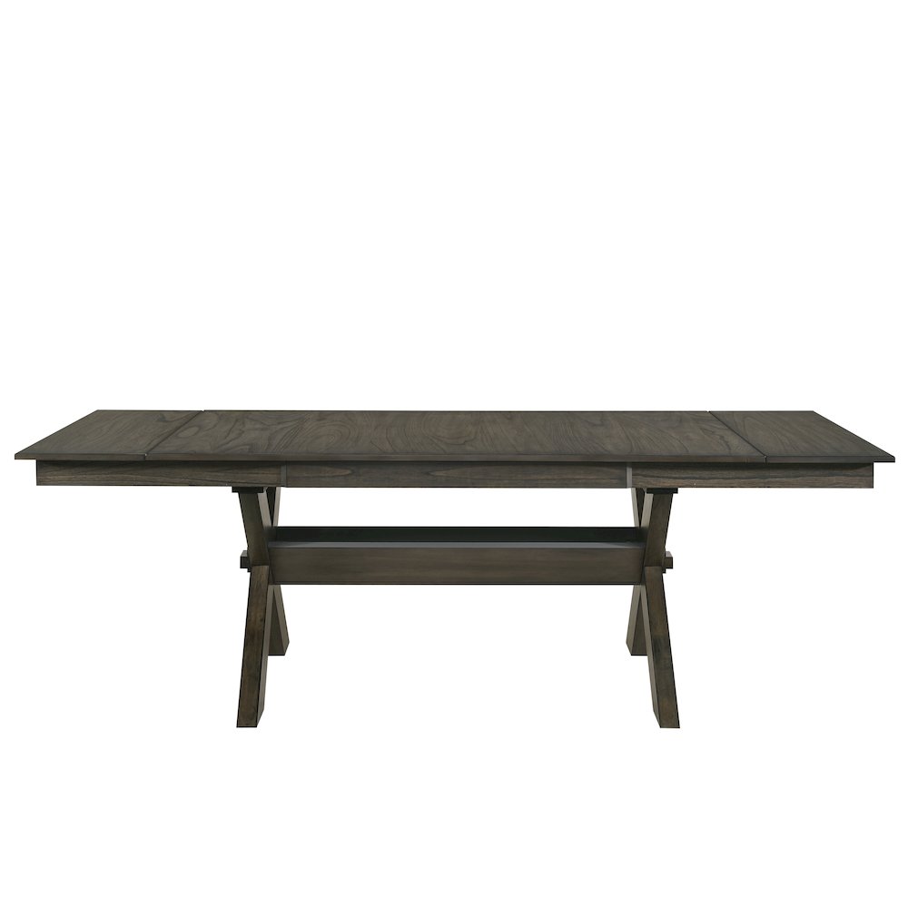Gulliver 5-Piece Wood Dining Table Set in Brown