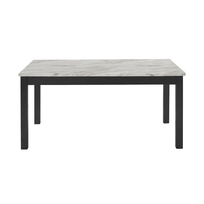 Celeste 5-Piece Wood Dining Table Set in Gray