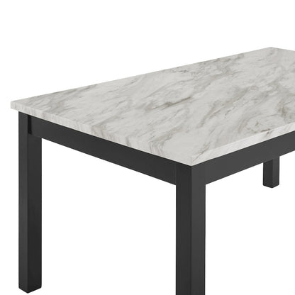 Celeste 5-Piece Wood Dining Table Set in Gray