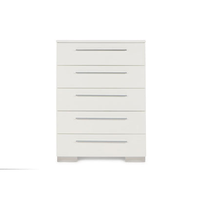 Furniture Sapphire 5-Piece Wood Queen Bedroom Set in White