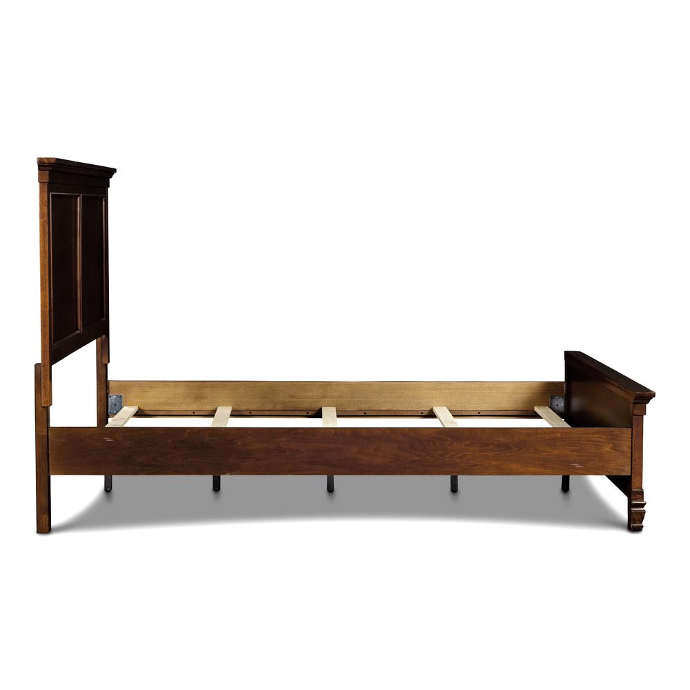 Furniture Tamarack Contemporary Solid Wood 3/3 Twin Bed in Cherry