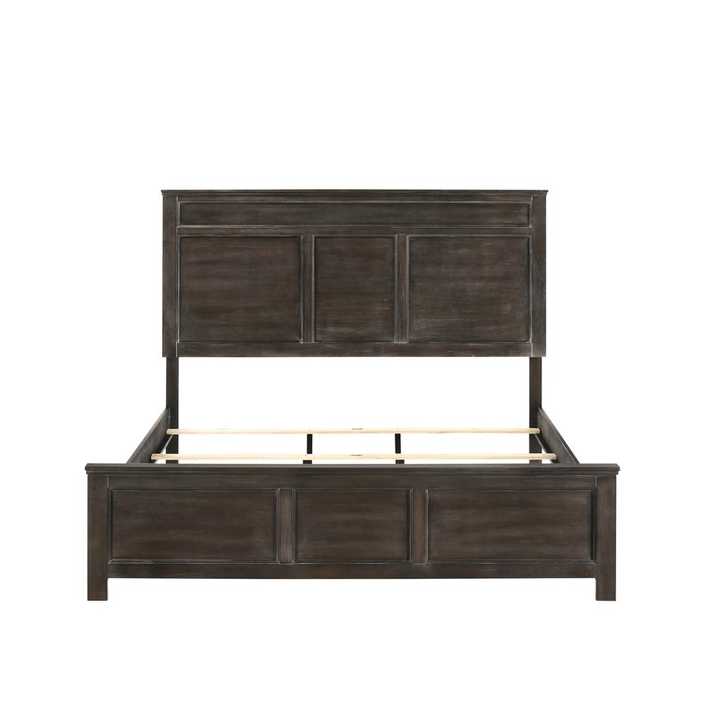 Andover 5-Piece California King Solid Wood Bedroom Set in Nutmeg